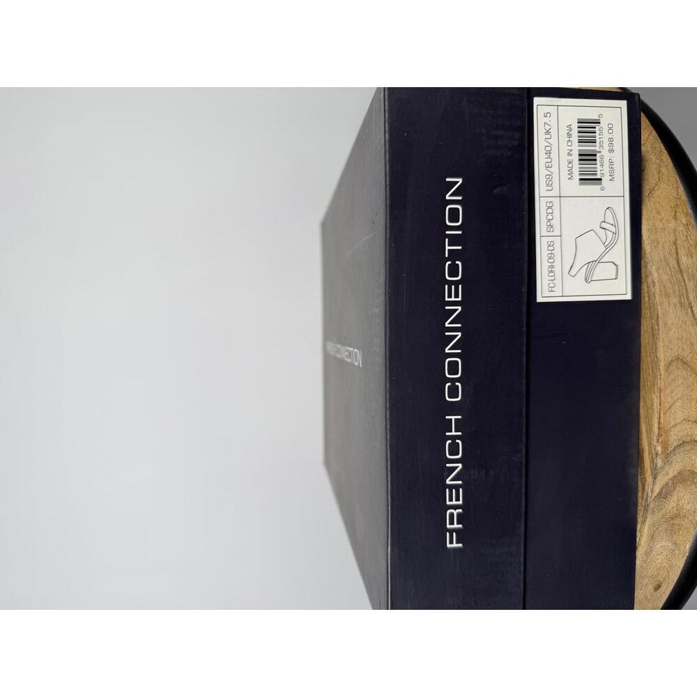 French Connection Women's Lori Sandals In Snakeskin Print Size 9 NWB - Picture 13 of 13